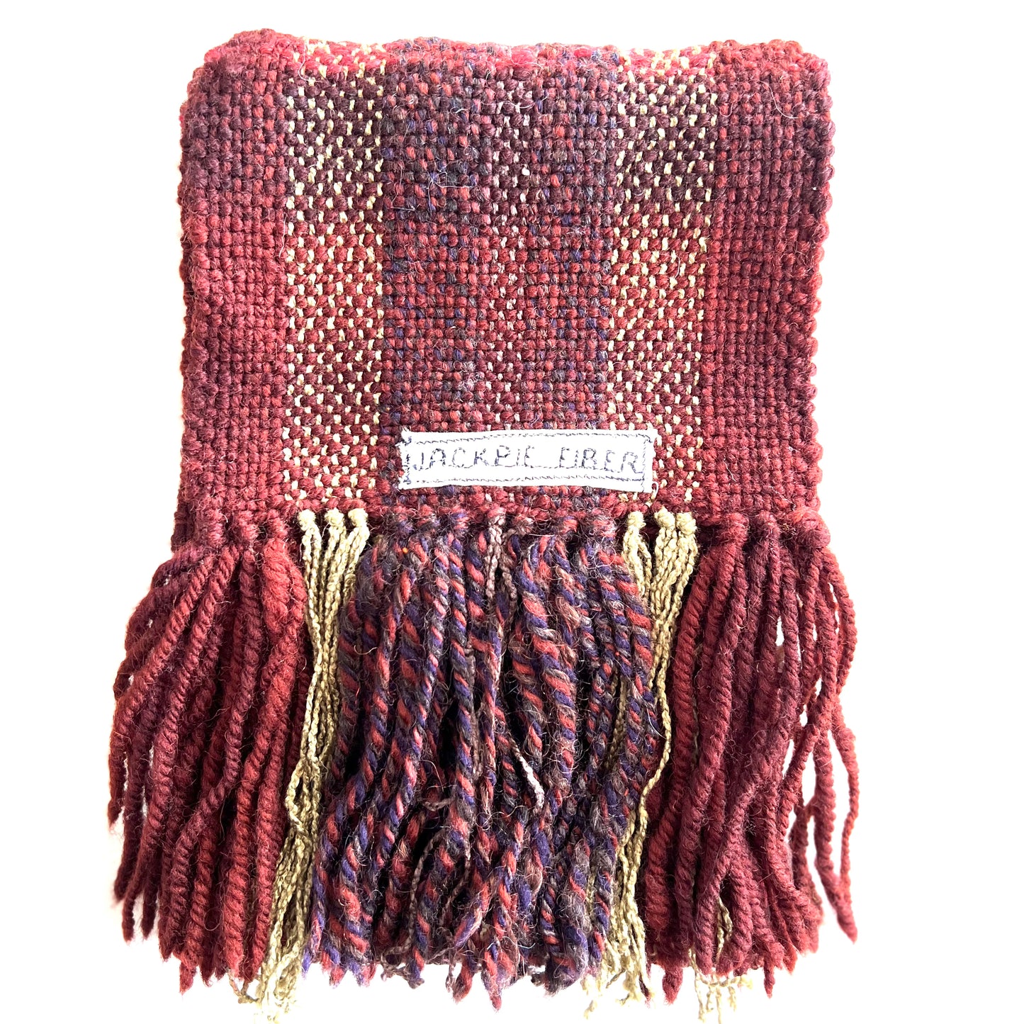 woven wool scarf