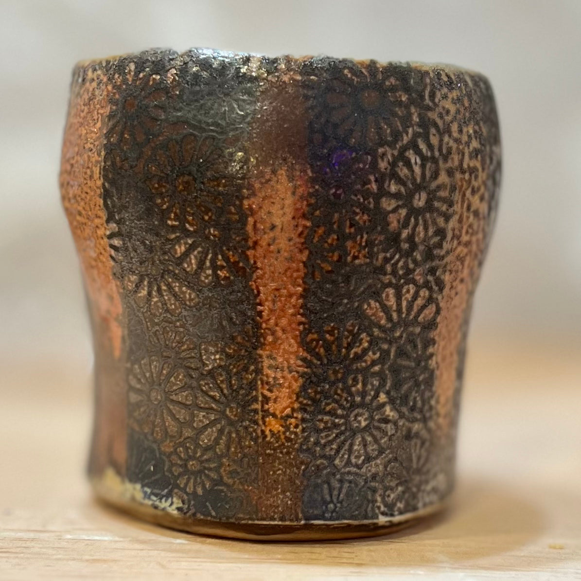 Wood fired tumblers